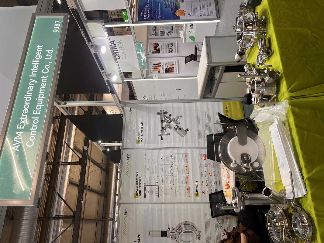 AVM viser Split Butterfly Valve, Rapid Transfer Port og Sampling Solutions på CPHI Milan 2026