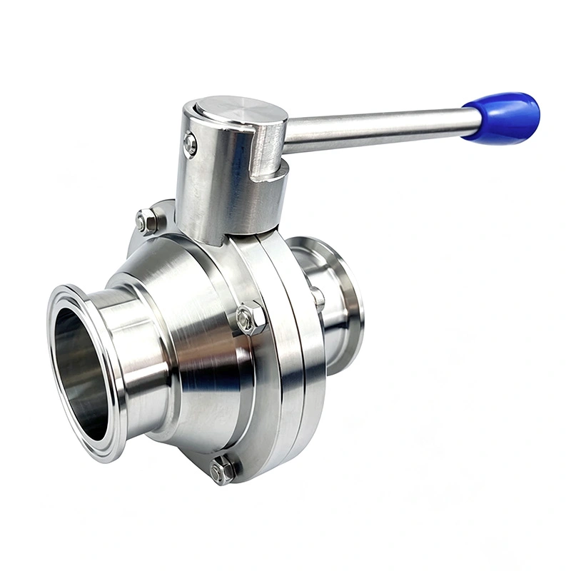 Sanitary Butterfly Type Ball Valve